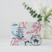 Carte Postale Maison de Geisha (Debout devant)