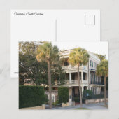 Carte Postale Maison de la Caroline du Sud (Devant / Derrière)