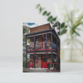 Carte Postale Maison de la Joie, Jérôme, AZ. (Debout devant)