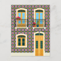 Maison de Lisbonne avec tuiles
