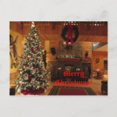 Carte postale Maison de Noël (Devant)