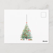 Carte Postale Maison de Noël en Neige (Dos)