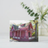 Carte Postale Maison de pain d'épices 7 (Debout devant)