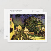 Carte Postale Maison de Pere Pilon, Van Gogh Art (Devant / Derrière)