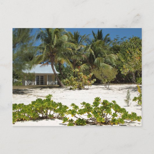 Carte Postale Maison de plage des îles Caïmans (Devant)