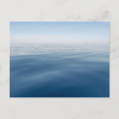 Carte Postale Maison de plage nautique côtière bleue (Devant)