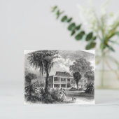 Carte Postale Maison de Planter sur le Mississippi (Debout devant)