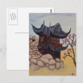 Carte Postale Maison de Shanghai (Devant / Derrière)