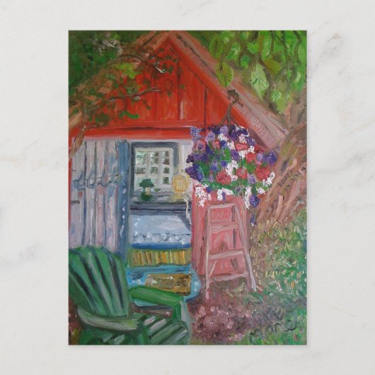 Carte Postale maison de snoopy (Devant)