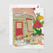 Carte Postale Maison de souris (Devant / Derrière)