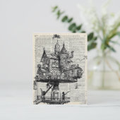 Carte Postale Maison de Steampunk (Debout devant)
