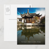 Carte Postale Maison de thé (Devant / Derrière)