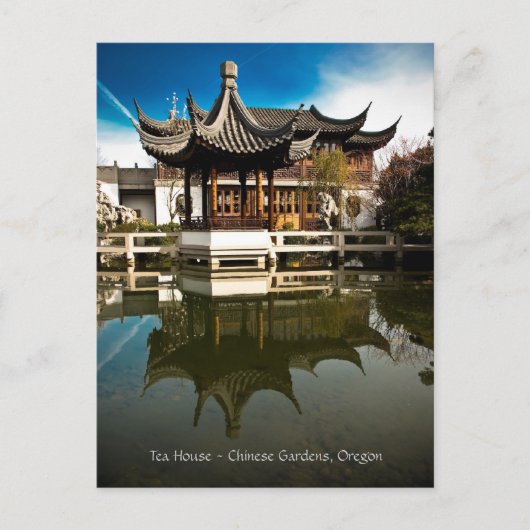 Carte Postale Maison de thé (Devant)