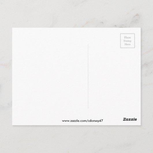 Carte Postale Maison de Thomas Edison (Dos)