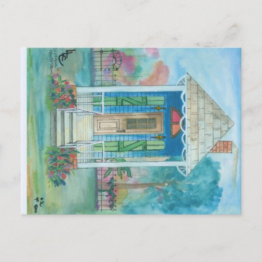 Carte Postale Maison de tir de la Nouvelle-Orléans (Devant)