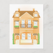 Carte Postale Maison de ville (Devant)