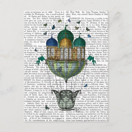 Carte Postale Maison des papillons (Devant)