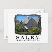 Carte Postale Maison des Sept Gables (Devant / Derrière)