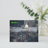 Carte Postale Maison d'État (Debout devant)