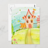 Carte Postale maison douce (Devant / Derrière)
