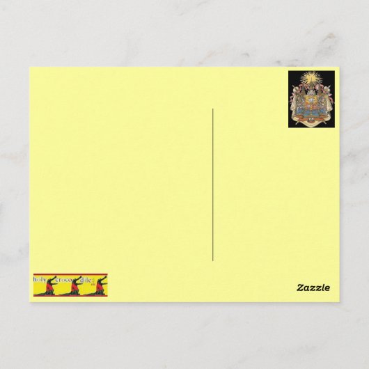 Carte Postale maison douce (Dos)