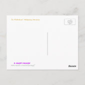 Carte Postale "Maison du Dr Wolfe" (Dos)