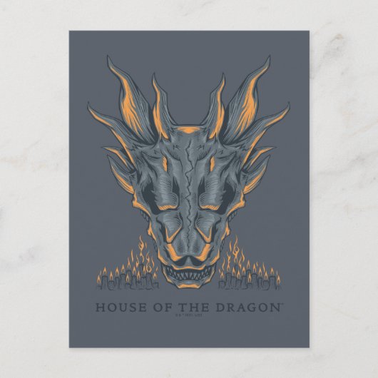 Carte Postale MAISON DU DRAGON | Altar à bougie de Balerion (Devant)