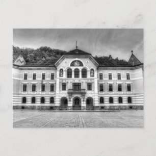 Carte Postale Maison du gouvernement du Liechtenstein