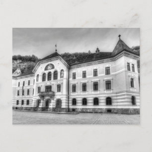 Carte Postale Maison du gouvernement du Liechtenstein