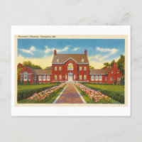 Maison du Gouverneur à Annapolis, Maryland, Vintag