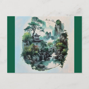 Carte Postale Maison du Japon