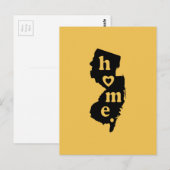 Carte Postale Maison du New Jersey (Devant / Derrière)