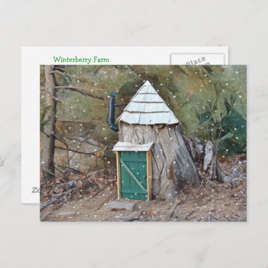 Carte Postale Maison Elf (Devant / Derrière)