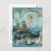 Carte Postale Maison enchantée Un paysage pastoral, Boucher P (Devant / Derrière)