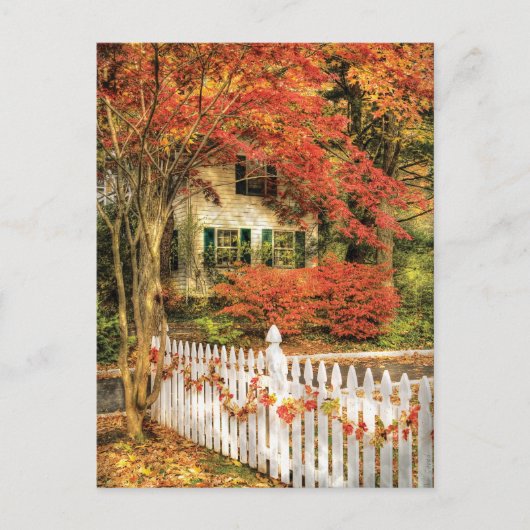 Carte Postale Maison - Festive (Devant)