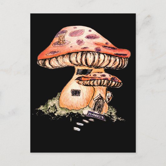 Carte Postale Maison Gnome (Devant)