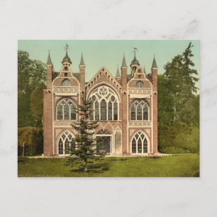 Carte Postale Maison gothique II, Worlitz Park, Anhalt, Allemagn