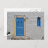 Carte Postale Maison grecque (Devant / Derrière)