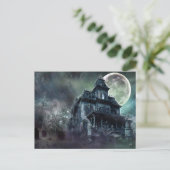 Carte Postale Maison hantée (Debout devant)