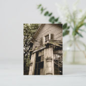 Carte Postale Maison hantée (Debout devant)