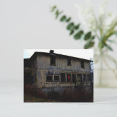 Carte Postale Maison hantée abandonnée (Debout devant)