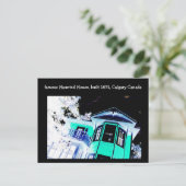 Carte postale Maison hantée (Calgary, Canada) (Debout devant)