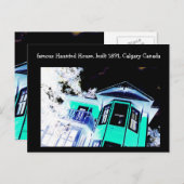 Carte postale Maison hantée (Calgary, Canada) (Devant / Derrière)