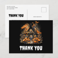 Maison hantée d'Halloween avec Merci Citrouille