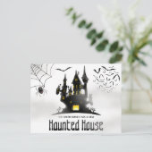 Carte Postale Maison hantée, Halloween Thème Déménagement Annoue (Debout devant)