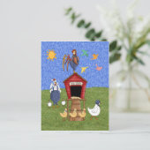 Carte Postale Maison Hen (Debout devant)