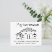 Carte Postale Maison joyeuse - Anniversaire (Debout devant)