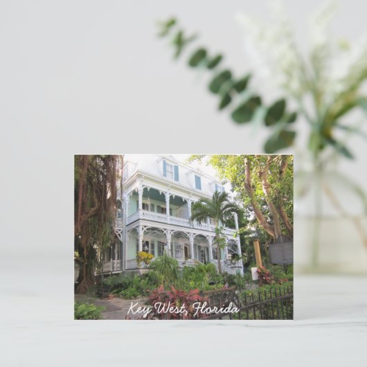 Carte Postale Maison Key West Florida (Debout devant)