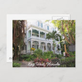 Carte Postale Maison Key West Florida (Devant / Derrière)