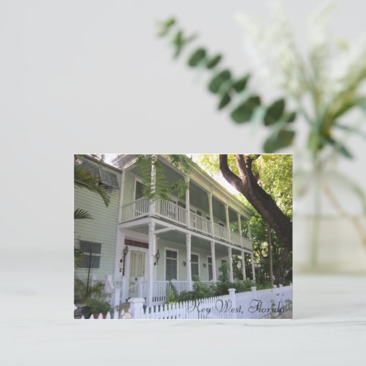 Carte Postale Maison Key West Florida (Debout devant)